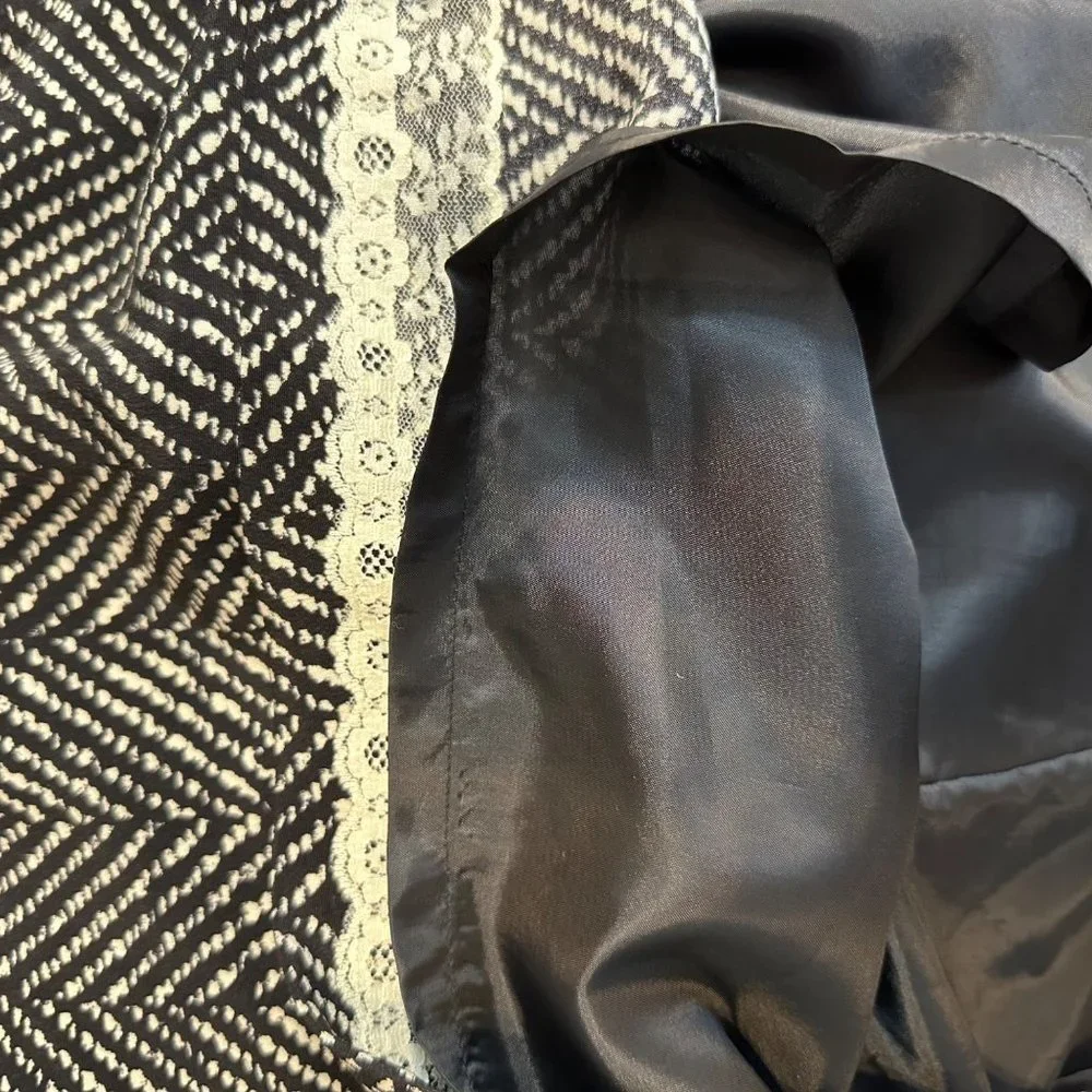 Kate Spade Reade Silk Herringbone‎ Dress M